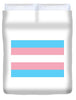 Transgender Flag - Duvet Cover