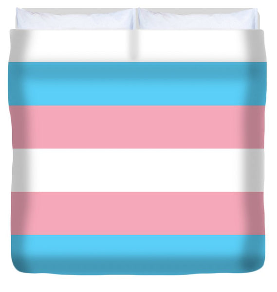 Transgender Flag - Duvet Cover
