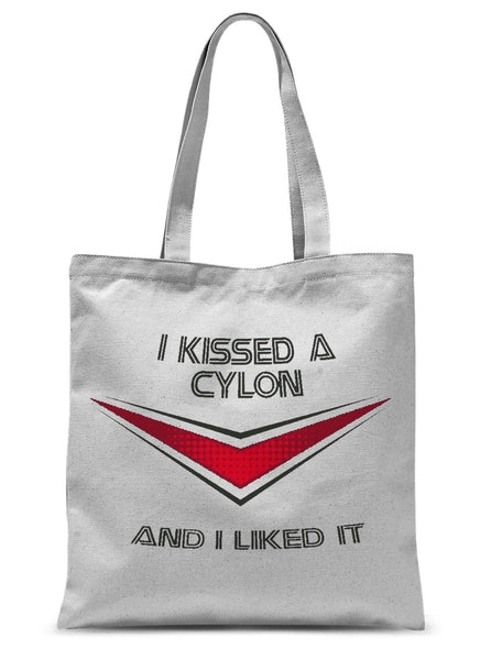 I Kissed A Cylon Tote Bag