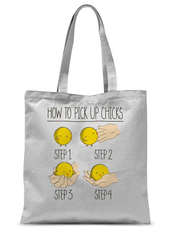 How To Pick Up Chicks Tote Bag