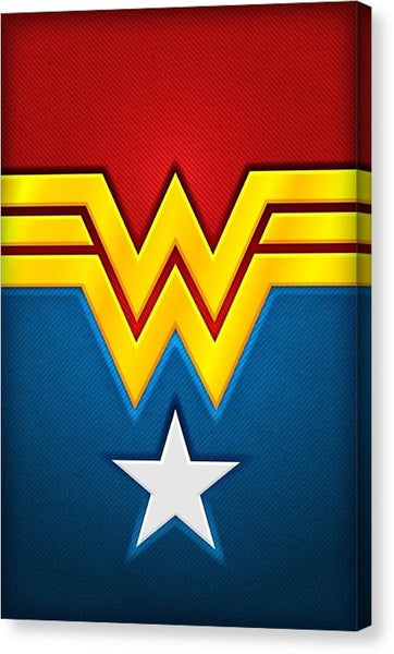 Classic Wonder Woman - Canvas Print