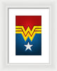 Classic Wonder Woman - Framed Print