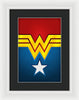 Classic Wonder Woman - Framed Print