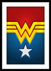 Classic Wonder Woman - Framed Print