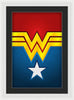 Classic Wonder Woman - Framed Print