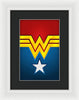 Classic Wonder Woman - Framed Print