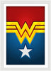 Classic Wonder Woman - Framed Print