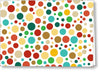 Coloured Dots  - Greeting Card