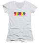 Lgbt People - Women's V-Neck (Athletic Fit)