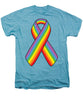 Lgbt Ribbon - Men's Premium T-Shirt