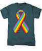 Lgbt Ribbon - Men's Premium T-Shirt