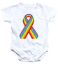 Lgbt Ribbon - Baby Onesie
