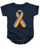 Lgbt Ribbon - Baby Onesie