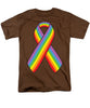 Lgbt Ribbon - Men's T-Shirt  (Regular Fit)