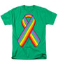 Lgbt Ribbon - Men's T-Shirt  (Regular Fit)