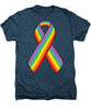 Lgbt Ribbon - Men's Premium T-Shirt