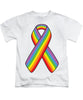 Lgbt Ribbon - Kids T-Shirt