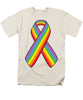 Lgbt Ribbon - Men's T-Shirt  (Regular Fit)