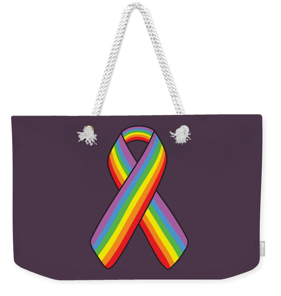 Lgbt Ribbon - Weekender Tote Bag