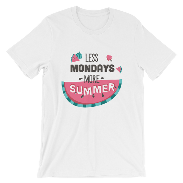 Less Mondays More Summer T-Shirt