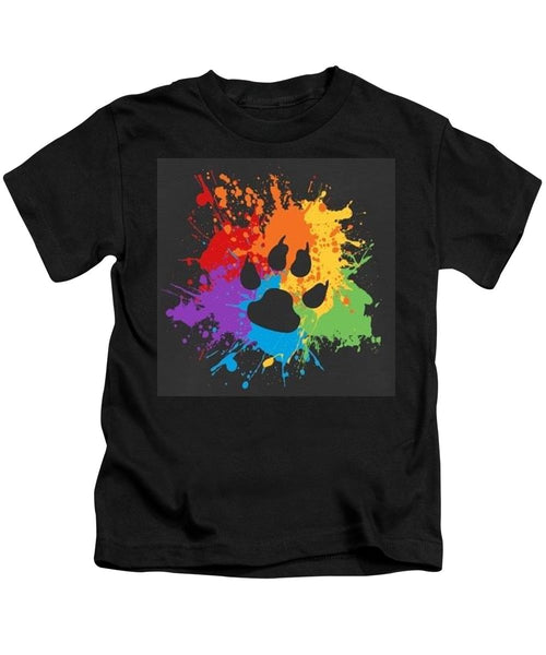 Pride Bear Paw - Kids T-Shirt