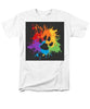 Pride Bear Paw - Men's T-Shirt  (Regular Fit)