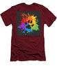Pride Bear Paw - Men's T-Shirt (Athletic Fit)
