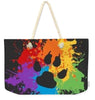 Pride Bear Paw - Weekender Tote Bag