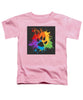 Pride Bear Paw - Toddler T-Shirt