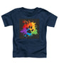 Pride Bear Paw - Toddler T-Shirt