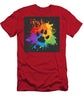 Pride Bear Paw - Men's T-Shirt (Athletic Fit)