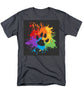 Pride Bear Paw - Men's T-Shirt  (Regular Fit)