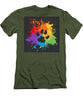 Pride Bear Paw - Men's T-Shirt (Athletic Fit)