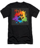 Pride Bear Paw - Men's T-Shirt (Athletic Fit)