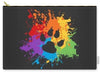 Pride Bear Paw - Carry-All Pouch