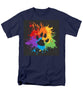 Pride Bear Paw - Men's T-Shirt  (Regular Fit)