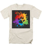Pride Bear Paw - Men's T-Shirt  (Regular Fit)