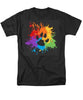 Pride Bear Paw - Men's T-Shirt  (Regular Fit)