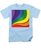 Rainbow Pride Swirl - Men's T-Shirt  (Regular Fit)