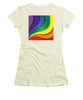 Rainbow Pride Swirl - Women's T-Shirt (Athletic Fit)