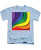 Rainbow Pride Swirl - Kids T-Shirt