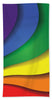 Rainbow Pride Swirl - Beach Towel