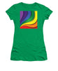 Rainbow Pride Swirl - Women's T-Shirt (Athletic Fit)