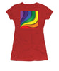 Rainbow Pride Swirl - Women's T-Shirt (Athletic Fit)