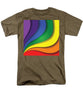 Rainbow Pride Swirl - Men's T-Shirt  (Regular Fit)