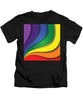 Rainbow Pride Swirl - Kids T-Shirt