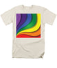 Rainbow Pride Swirl - Men's T-Shirt  (Regular Fit)