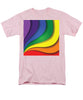 Rainbow Pride Swirl - Men's T-Shirt  (Regular Fit)