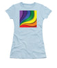 Rainbow Pride Swirl - Women's T-Shirt (Athletic Fit)