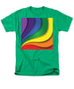 Rainbow Pride Swirl - Men's T-Shirt  (Regular Fit)